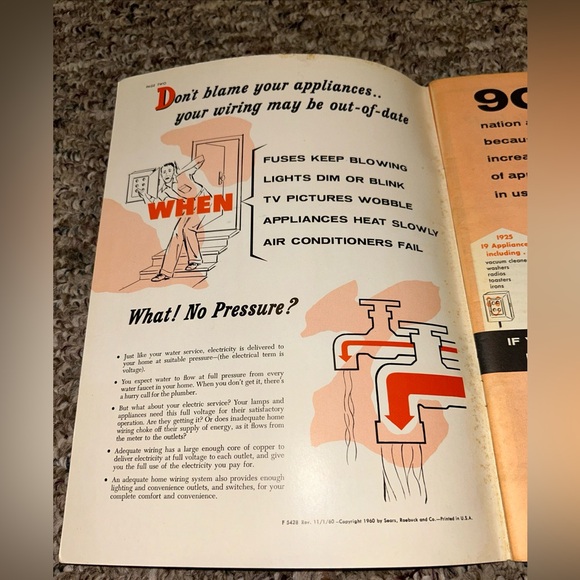 Simplified Electric Wiring Handbook 1960 Sears, Roebuck & Co. Paperback - Picture 2 of 9
